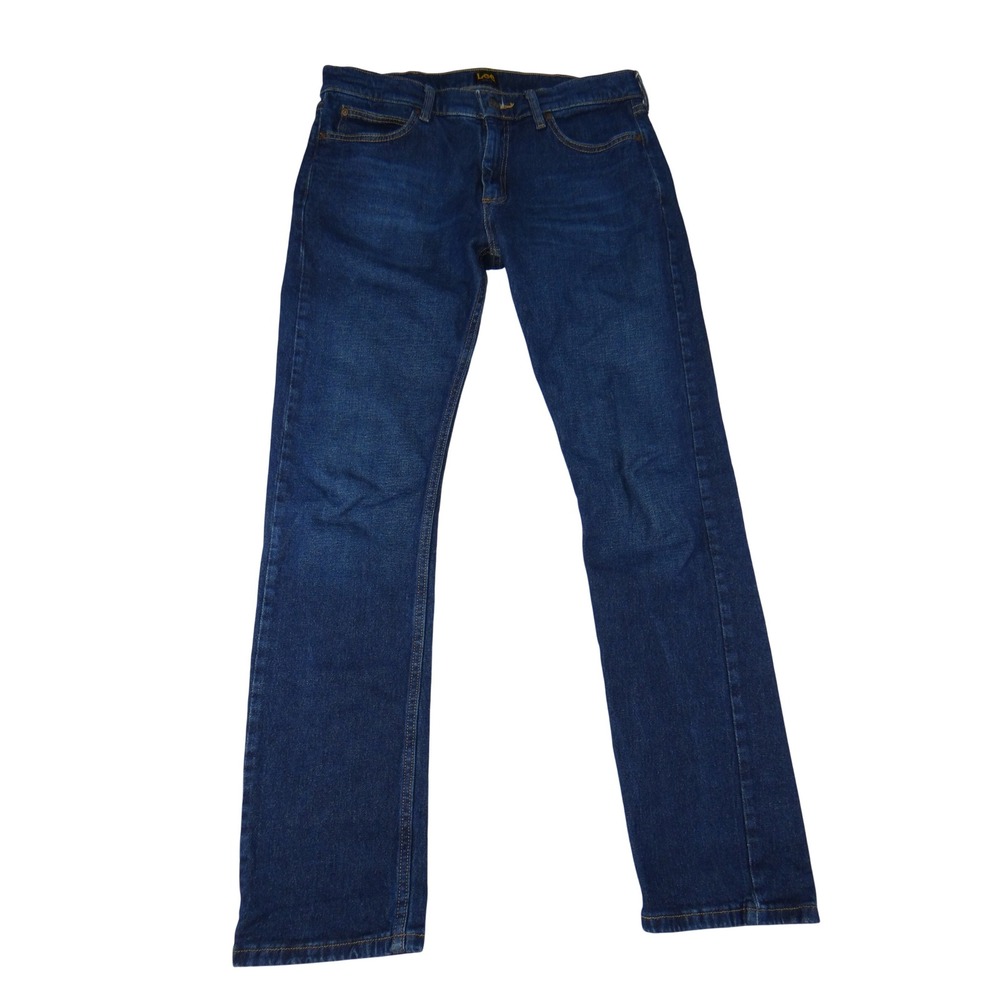 Lee Slim Fit Jeans Dark Wash Blue Denim 32x32 102003519 T001 2030